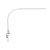 Bureaulamp MAUL Pirro LED dimbaar tafelklem wit