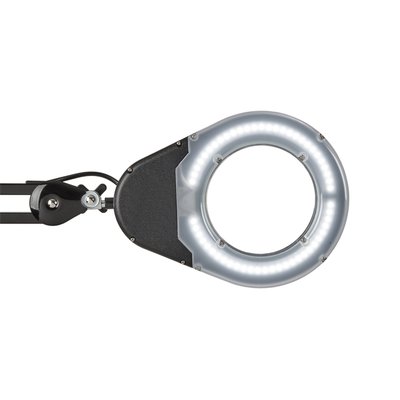 Loeplamp MAUL Viso LED tafelklem zwart