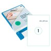 Etiket Rillprint 210x297mm mat transparant 25 etiketten foto