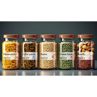 Etiket Rillprint 105x48mm mat transparant 300 etiketten