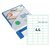 Etiket Rillprint 48.5x25.4mm mat transparant 1100 etiketten