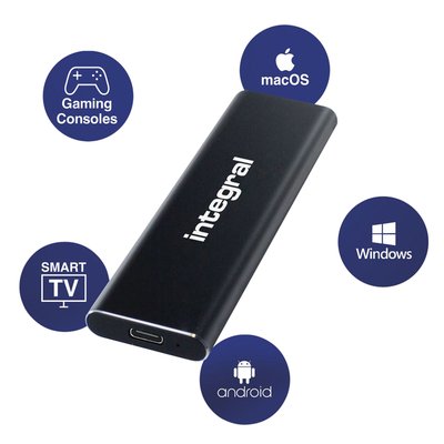 SSD Integral USB-C extern portable 3.2 2TB