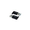 Adapter Integral USB-C naar USB-A 2-pack foto