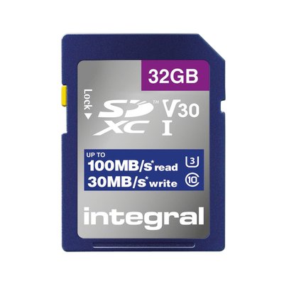 Carte mémoire Integral SDHC-XC 32Go High Speed