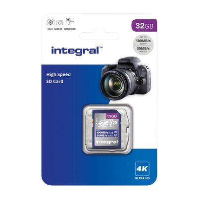 Carte mémoire Integral SDHC-XC 32Go High Speed