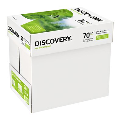 Kopieerpapier Discovery A4 70gr wit 500 vel