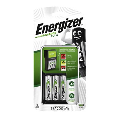 Chargeur pile Energizer 4 piles AA incluses