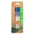 Stylo gel effaçable Econovo Fin bleu blister 3 pièces