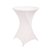 Housse de table haute BRASQ 80cm blanc