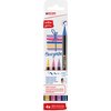 Brushpen edding 1340 glitter assorti set à 4 stuks foto