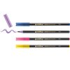 Brushpen edding 1340 glitter assorti set à 4 stuks foto