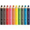 Kleurpotloden Bickids Multi Surface + 2 puntenslijpers ass 10kl 40st foto