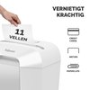 Papiervernietiger Fellowes Powershred LX70 snippers 4x40mm wit foto