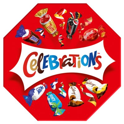 Chocolats Celebrations boîte 385g