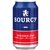 Water Sourcy rood blik 330ml