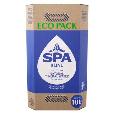 Eau minérale Spa Reine Eco Pack 10L