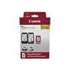 Inktcartridge Canon PG-575 CL-576 zw + kl + papier foto