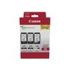 Cartouche d'encre Canon PG-575XL + CL576XL 2x noir + couleur Photo