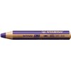 Crayon de couleur STABILO 880 woody 3-en-1 multi-surfaces violet Photo