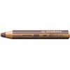 Crayon de couleur STABILO 880 woody 3-en-1 multi-surfaces brun Photo