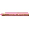 Crayon de couleur STABILO 880 woody 3-en-1 multi-surfaces rose Photo