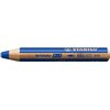 Crayon de couleur STABILO 880 woody 3-en-1 multi-surfaces bleu Photo