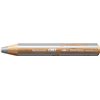 Crayon de couleur STABILO 880 woody 3-en-1 multi-surfaces argent Photo
