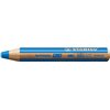 Crayon de couleur STABILO 880 woody 3-en-1 multi-surfaces bleu moyen Photo