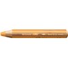 Crayon de couleur STABILO 880 woody 3-en-1 multi-surfaces or Photo