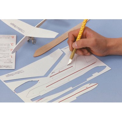 Cutter pour l'art créatif Olfa AK-1 blister 1 pièce