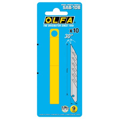 Reservemes Olfa SAB blister à 10 stuks