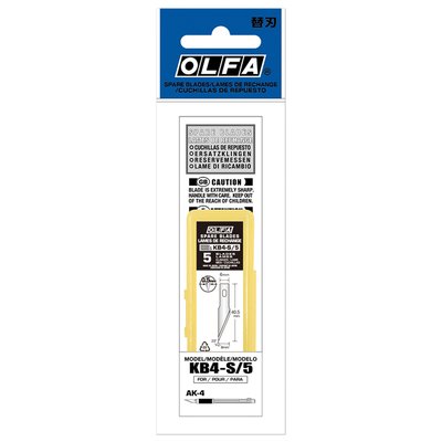 Reservemes Olfa KB4-S blister à 5 stuks