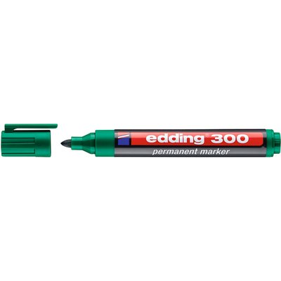 Marqueur edding 300 ogive 1,5-3mm vert