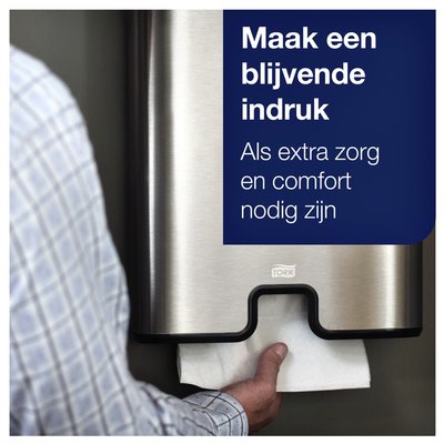 Handdoek Tork H2 Xpress Advanced multifold 2-laags 212x340mm 21x136 vel wit 120399