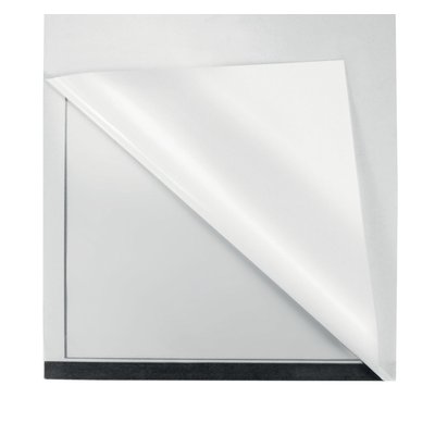 Infokader Nobo zelfklevend A3 zilver 2 stuks