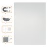 Whiteboard Nobo frameloos modulair magnetisch 60x45cm foto