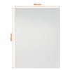 Whiteboard Nobo frameloos modulair magnetisch 60x45cm foto
