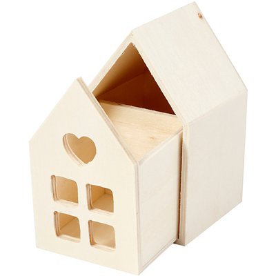 Maison avec tiroir Creativ Company 10,8x6,8cm bois