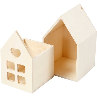 Maison avec tiroir Creativ Company 10,8x6,8cm bois