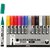 Feutre pour verre & porcelaine Creativ Company 1-2mm set 12 couleurs