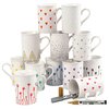 Feutre pour verre & porcelaine Creativ Company 1-2mm set 12 couleurs Photo