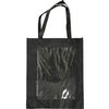 Tas Creativ Company 42x34x12cm met plastic voorkant zwart foto