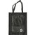 Tas Creativ Company 42x34x12cm met plastic voorkant zwart