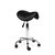 Zadelkruk Office medium harde wielen zw