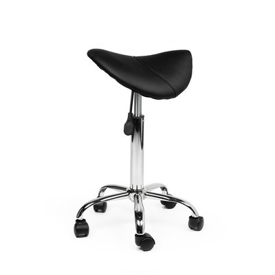 Zadelkruk Office medium harde wielen zw