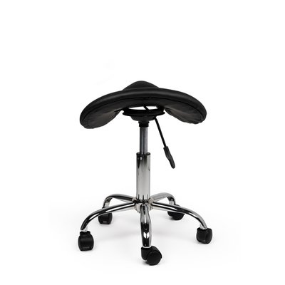 Siège amazone Office Bas roulettes dures noir