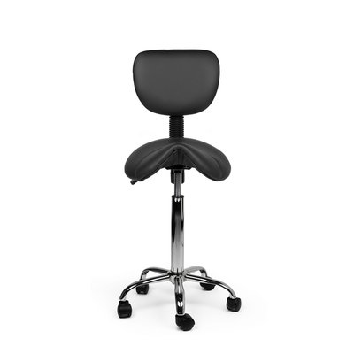 Siège amazone Office dossier Medium roulettes dures noir