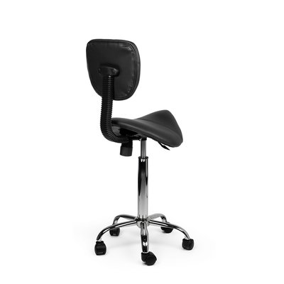 Siège amazone Office dossier Medium roulettes dures noir