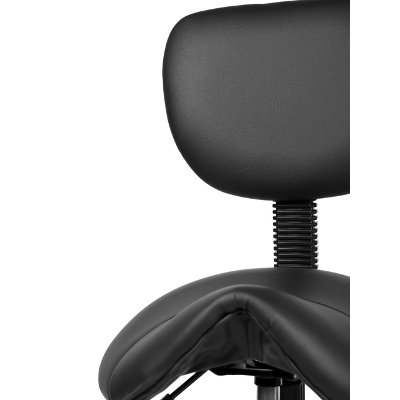 Siège amazone Office dossier Medium roulettes dures noir