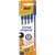 Stylo bille BIC Cristal Medium bleu blister 5 pièces